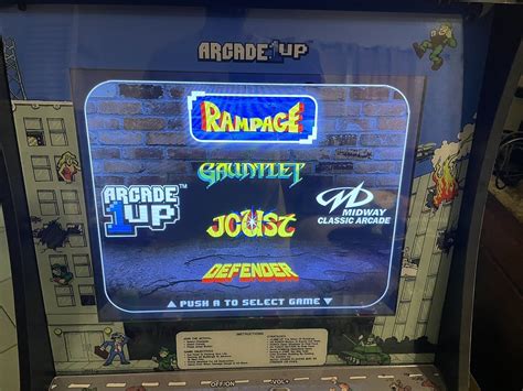 Arcade1Up Rampage, Gauntlet, Joust &Defender