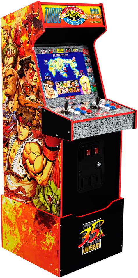 Arcade1Up Street Fighter 2 Champion Edition, The New Challengers & Turbo logo