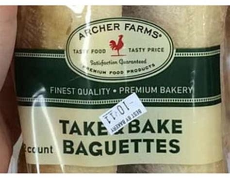 Archer Farms Take & Bake Baguettes commercials