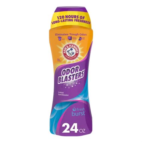 Arm & Hammer Laundry Odor Blasters Fresh Burst In-Wash Scent Booster logo