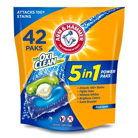 Arm & Hammer Laundry Plus OxiClean Power Paks commercials