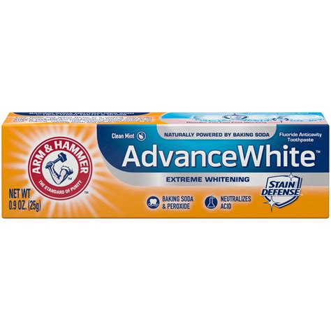 Arm & Hammer Oral Care Advance White Extreme Whitening commercials
