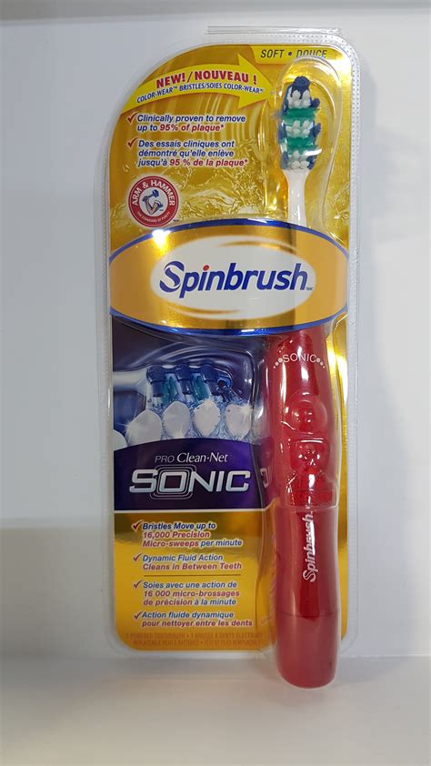 Arm & Hammer Oral Care Sonic Spinbrush logo