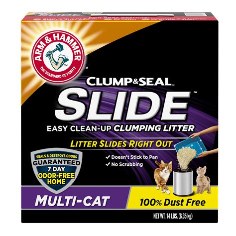 Arm & Hammer Pet Care Clump & Seal SLIDE Multi-Cat
