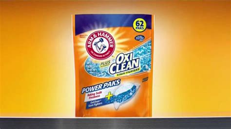 Arm and Hammer Plus OxiClean Power Paks TV commercial - Powerful Combination