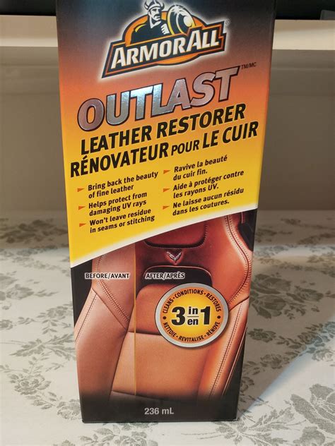 Armor All Outlast Leather Restorer commercials