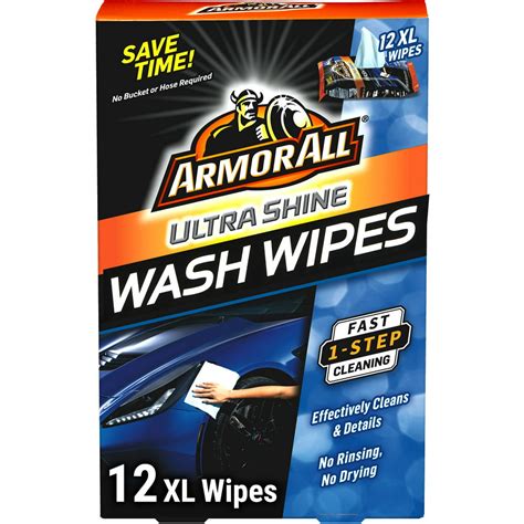 Armor All Ultra Shine Wash Wipes commercials