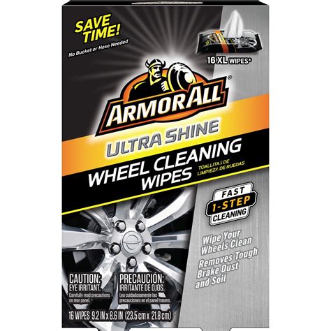 Armor All Ultra Shine Wheel Cleaning Wipes logo