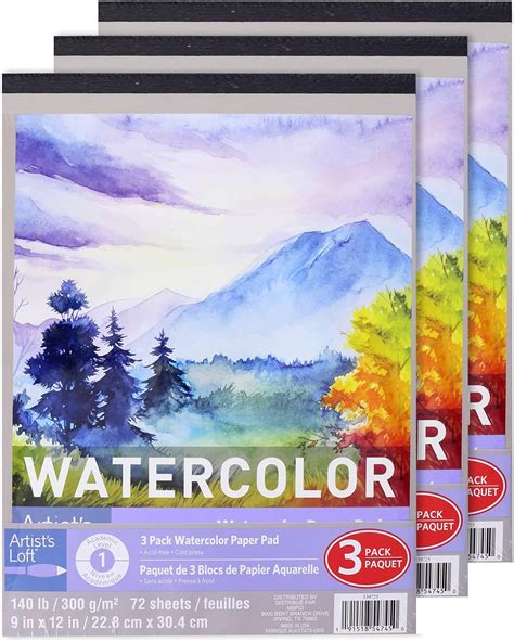 Artist's Loft Watercolor Pad commercials