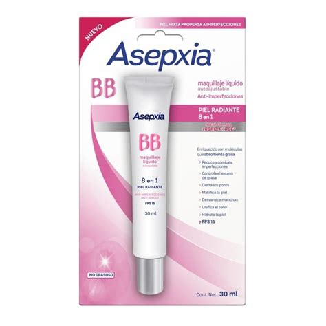 Asepxia Maquillaje (Cosmetics) BB Liquid Makeup logo