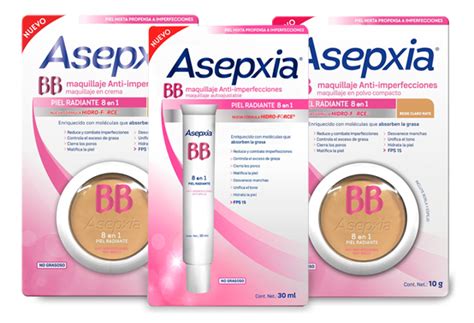 Asepxia Maquillaje (Cosmetics) BB Liquid Makeup commercials