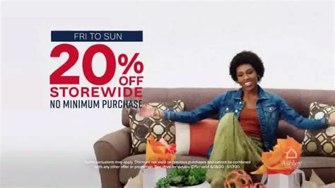 Ashley HomeStore Memorial Day Sale TV commercial - $100 dólares de ahorros instantaneous