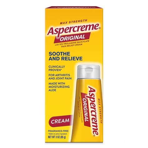 Aspercreme Arthritis Pain Reliever commercials