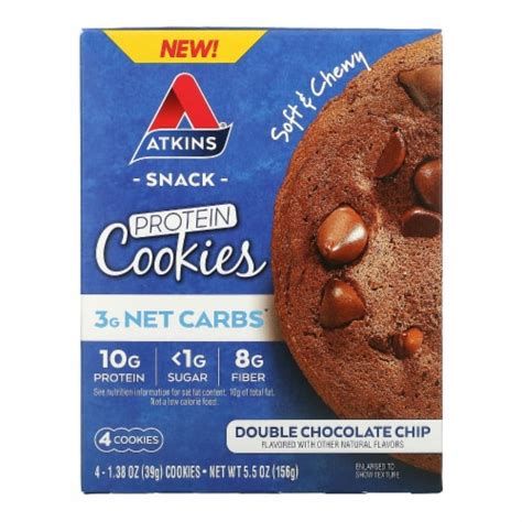 Atkins Double Chocolate Chip Protein Cookies