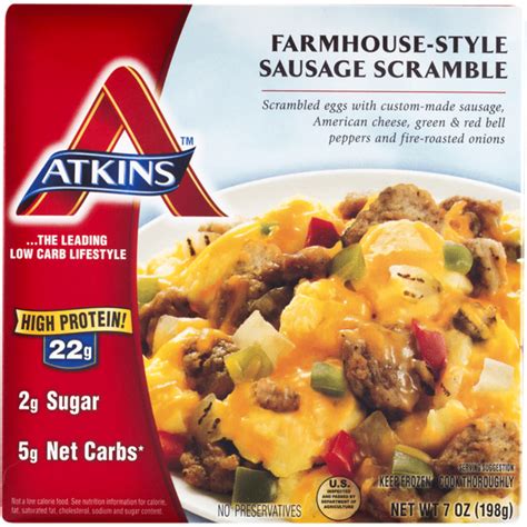 Atkins Farmhouse-Style Sausage Scramble logo