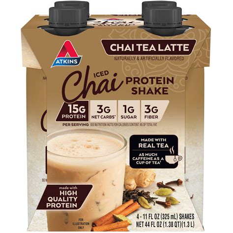 Atkins Iced Chai Protein Shake commercials