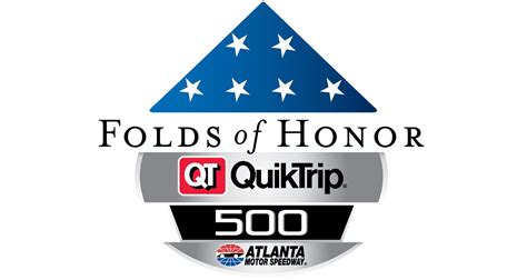 Atlanta Motor Speedway 2017 Folds of Honor QuikTrip 500 Kids Tickets logo