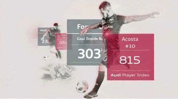 Audi Player Index TV commercial - A New Form of Soccer Intelligence