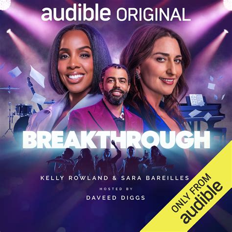Audible Inc. TV Spot, 'Breakthrough' Featuring Kelly Rowland, Sara Bareilles, Daveed Diggs featuring Kelly Rowland