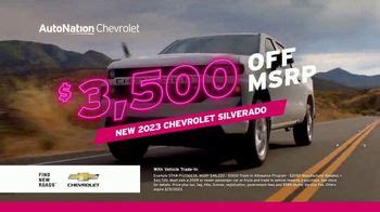 AutoNation Chevrolet TV commercial - Something Faster: 2023 Silverado