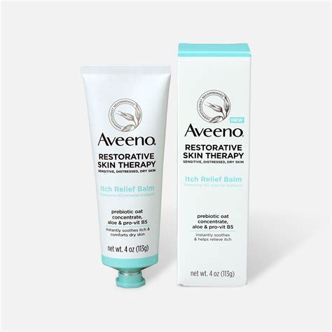 Aveeno Restorative Skin Therapy Itch Relief Balm logo