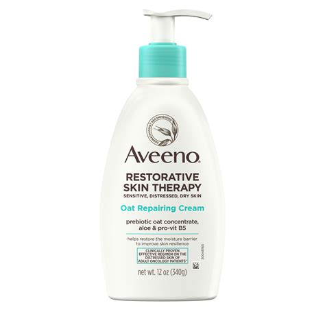 Aveeno Restorative Skin Therapy Oat Repairing Cream logo