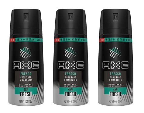 Axe (Deodorant) Fresco Cool Sage & Mandarin Deodorant Body Spray commercials