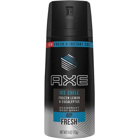 Axe (Deodorant) Ice Chill Frozen Lemon & Eucalyptus Deodorant Body Spray logo