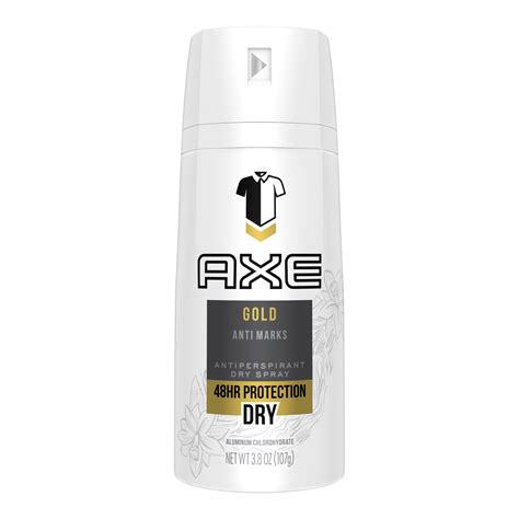 Axe (Deodorant) Signature Gold Antiperspirant Dry Spray logo
