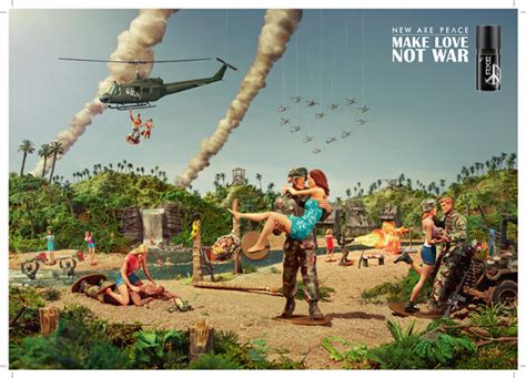 Axe Super Bowl 2014 TV Spot, 'Make Love, Not War' created for Axe (Deodorant)