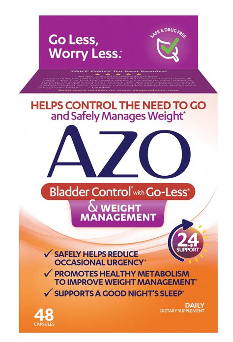 Azo Bladder Control Weight Management logo
