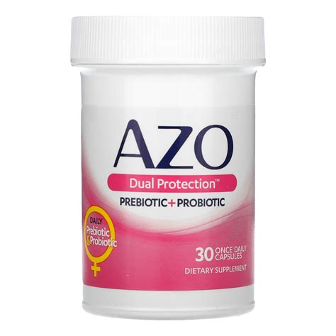 Azo Dual Protection Urinary and Vaginal Support logo
