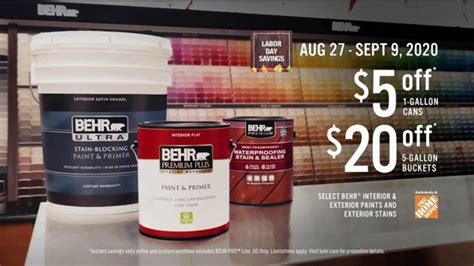 BEHR Paint Labor Day Savings TV Spot, 'The Deck: Discounts' created for BEHR Paint