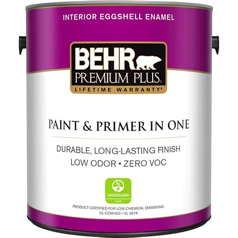 BEHR Paint Premium Plus Interior Eggshell Enamel logo