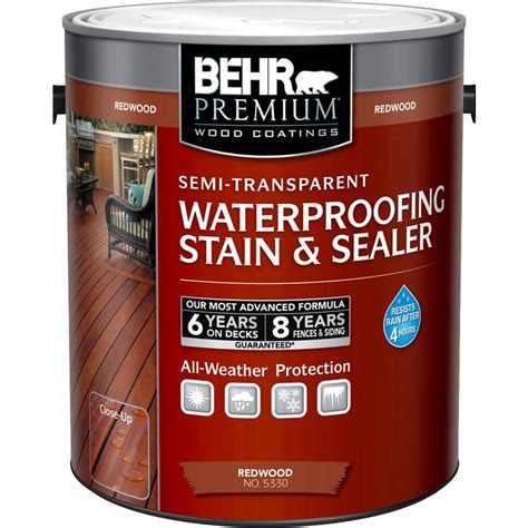 BEHR Paint Waterproofing Stain & Sealer