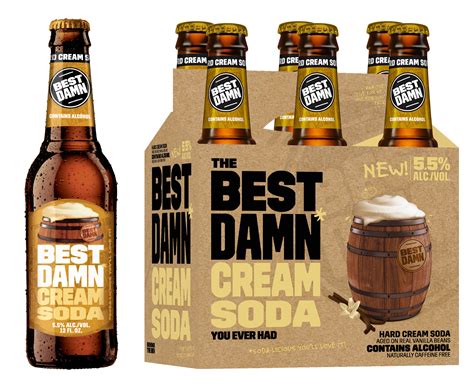 BEST DAMN Brewing Co. Cream Soda logo