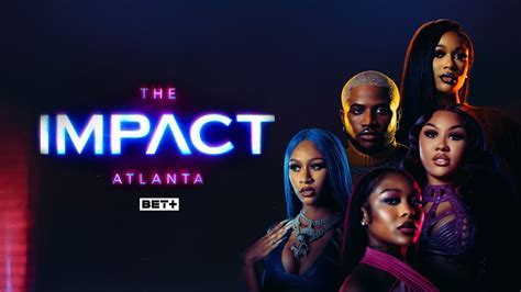 BET+ The Impact: Atlanta logo