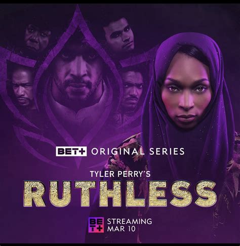 BET+ Tyler Perry's Ruthless logo