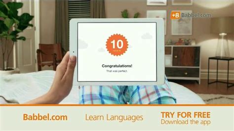 Babbel TV Spot, 'Learn on the Go' created for Babbel