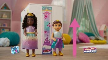 Baby Alive Princess Ellie Grows Up! TV Spot, 'Make Her Grow' featuring Kenzie Collazo