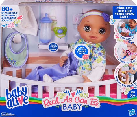 Baby Alive Real As Can Be Baby logo