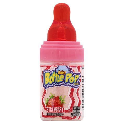 Baby Bottle Pop Lollipop With Popping Powder Strawberry commercials