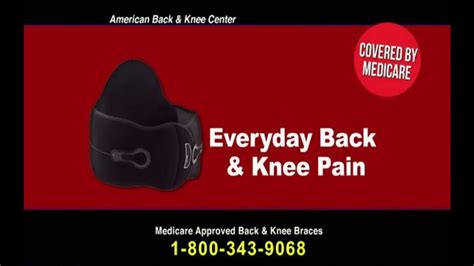 Back and Knee Brace Center TV Spot, 'Everyday Back Pain'