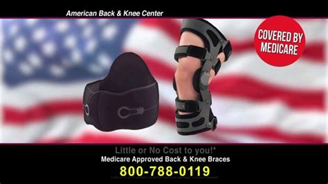 Back and Knee Brace Center TV commercial - Covered by Medicare