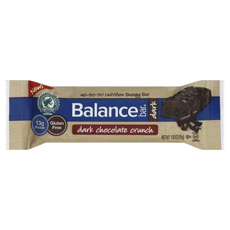 Balance Bar Dark Chocolate Crunch commercials