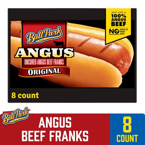 Ball Park Franks Angus Beef Hot Dogs logo