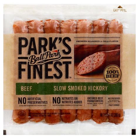 Ball Park Franks Park's Finest Slow Smocked Hickory logo
