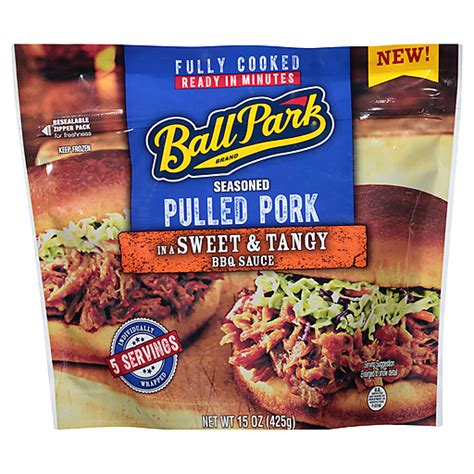 Ball Park Franks Pulled Pork in Sweet and Tangy BBQ Sauce logo