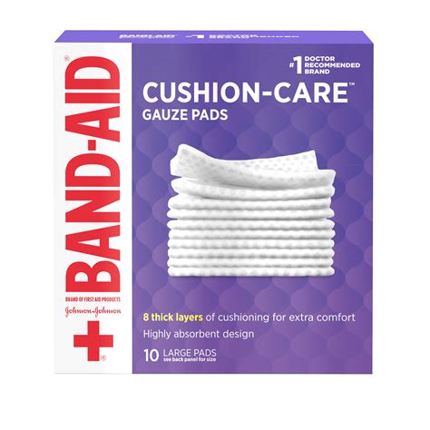 Band-Aid Gauze Pads logo