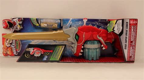 Bandai Power Rangers Dino Super Charge: Dino Super Drive Saber commercials